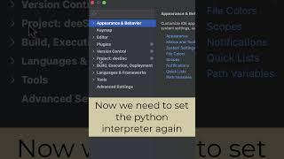Restore pycharm settings to the default
