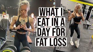 What I eat in a day 5 weeks out + Physique update! IFBB BIKINI PRO VLOGS