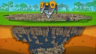 Mining Stone Deep Underground with a Drilling Machine! - Scrap Mechanic Gameplay