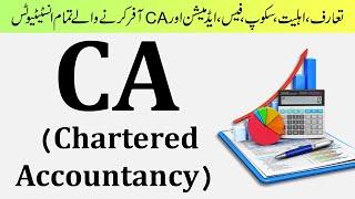 What is CA? | Scope of CA | Complete Information about Chartered Accountancy (CA)