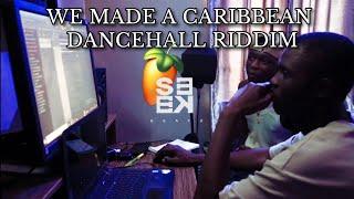 Making A DANCEHALL Song with Saucebwoi | Start-to-Finish | [Studio Sessions]