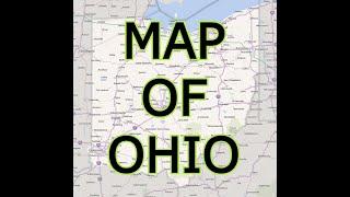 MAP OF OHIO