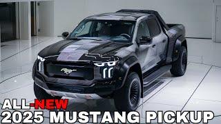 2025 Mustang Pickup Unveiled - Too powerful? SHOCK!