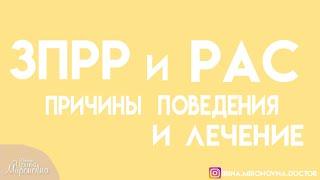 ЗПРР и РАС. Тонкости поведения и лечение