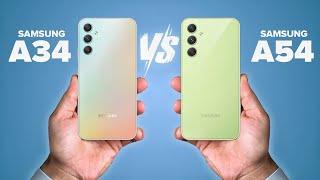 Samsung A34 Vs Samsung A54 | on-Hands - Review and Comparison