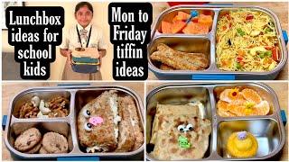 5 Easy Tiffin ideas for School kids  5Lunchboxes recipes for school