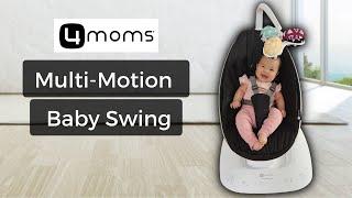 Best Smart Baby Swing - 4moms mamaRoo Multi-Motion Baby Swing (Model 1046) Review & Tutorial