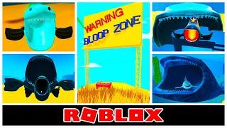 Roblox THE BLOOP SEA MONSTER in 13 games