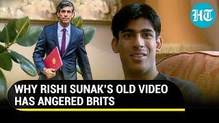 UK PM contender Rishi Sunak's 'no working-class friends' video goes viral; Netizens call him 'clown'