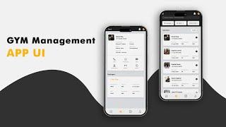 Modern Gym Management App UI 2025 | Ionic Angular | Sleek & Futuristic Design