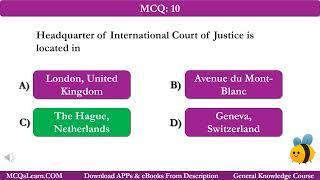 International Organizations | Quiz Questions Answers | Organizations Class 8-12 Quiz Ch 8 Notes PDF