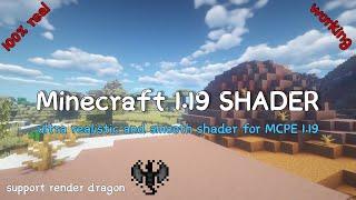 Minecraft 1.19 Shader For MCPE 1.19 | Support Render Dragon| MCPE 1.19 Shader  #happymoodgaming