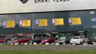 Pекламні компанії Sportlife, Intarnational House, Promin на медіафасадах ТРЦ Smart Plaza у м. Київ