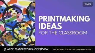 Printmaking Ideas with Found Objects