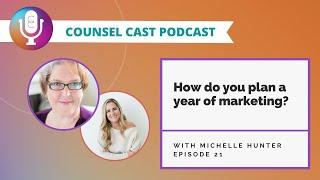 EP21 How do you plan a year of marketing? with Michelle Hunter