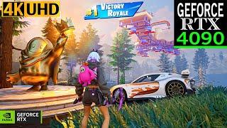 Fortnite New Update | RTX 4090 ( 4K Max Graphics + Ray Tracing ) Fall Guys #fortnite