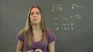 What Is the Square Root of a Negative Value Called? : Math Instruction