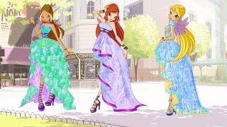 Стелла,Флора и Блум-Три сестры[WINX]