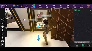 Collecting Gems at Sky View Apartment in Avakin Life