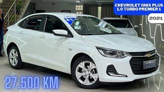 Chevrolet Onix Plus 1.0 Turbo Premier 2021 @4fmotors  BAIXO KM !!!