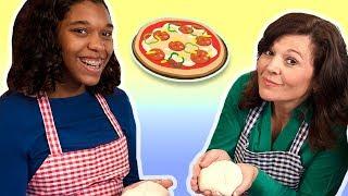 Pizza Baking Craft | Fun Cooking Activity | Mother Goose Club Playhouse Kids Video