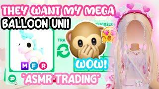 THEY WANT MY MEGA BALLOON UNI BUT ITS MY DP…*ASMR*️ #adoptmeroblox #preppyadoptme #preppyroblox