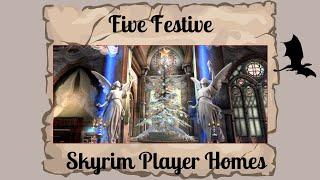 Fa-la-la-la FIVE Festive Favourite Skyrim Player Homes