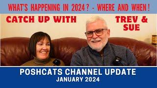 POSHCATS CAMPING UPDATE and Coming Soon | January 2024 | Vlog 620