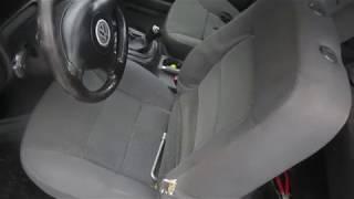Как снять сиденье VW Passat B5