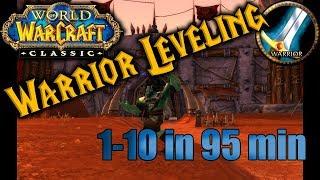 Classic WoW: Fastest Warrior Leveling (Durotar) 1-10 Guide