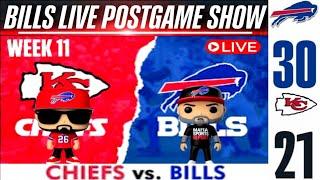 Bills vs. Chiefs | Live Postgame Show | Week 11