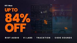 VSTBuzz Deals #29/2023 - Up to 84% off Riot Audio, VI Labs, Tracktion & Code Sounds