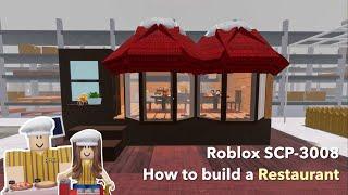 How to build a Small restaurant | Roblox SCP-3008 House idea