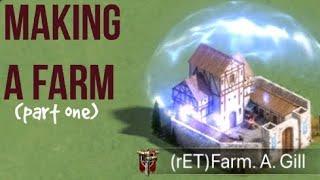 MAKING A FARM | RISE OF EMPIRES | (Part One) | NEW START - 2022 | GAMEPLAY, TIPS & HINTS