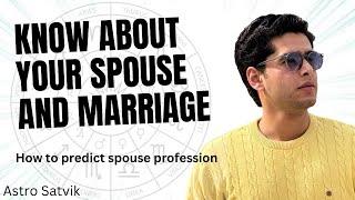 Predict your Marriage Snapshot Method | Profession of Spouse | Secrets of Venus & 7th Lord