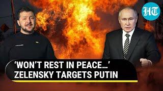 Zelensky Attacks Putin & His Family In Davos Speech; ‘His Children Will…’ | Watch