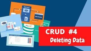 PHP CRUD Part#4 - Deleting Data from Database via Website in PHP | Delete in PHP | PHP Tutorial