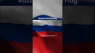 Russia Waving Flag Animation