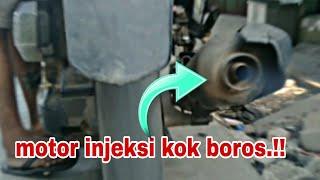 Cara mengatasi motor injeksi boros BBM