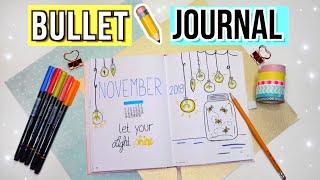 BULLET JOURNAL NOVEMBER FÜR ANFÄNGER   BUJO November 2019 Deutsch -  Cali Kessy