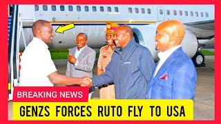 RUTO FLY TO USA UNDER GENZs PRESSURE