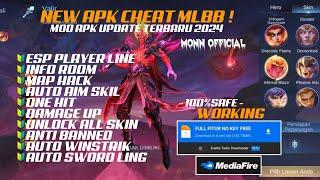 UPDATE CHEAT ML MOD MENU TERBARU 2024 | UNLOCK ALL SKIN AUTO SWORD LING