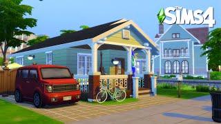 Base game one story house | Building Newcrest | The Sims 4: Speed build (NO CC)