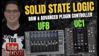 Solid State Logic | SSL UC-1 & UF8 | Plugin / DAW Controller LIVE Stream