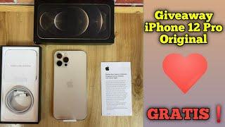 INFO GIVEAWAY HP HARI INI IPHONE 12 PRO ORIGINAL GRATIS 