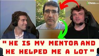 Hans Niemann talks about his mentor Vladimir KRAMNIK for 7 MINUTES straight !! | #chess #hansniemann