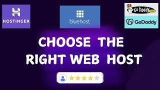 How to Choose The Right Web Hosting Provider?  #webhosting