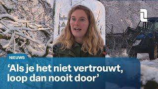 Wandelen in de besneeuwde bossen? Betreden op eigen risico! ️ | L1Nieuws