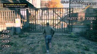 QUANTUM BREAK | RYZEN 5 3500U | 8GB RAM | VEGA 8 | BENCHMARK