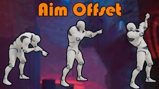 Creating An Aim Offset | Aim Up And Down | Shooter Minigame Part 9 - Unreal Engine Tutorial